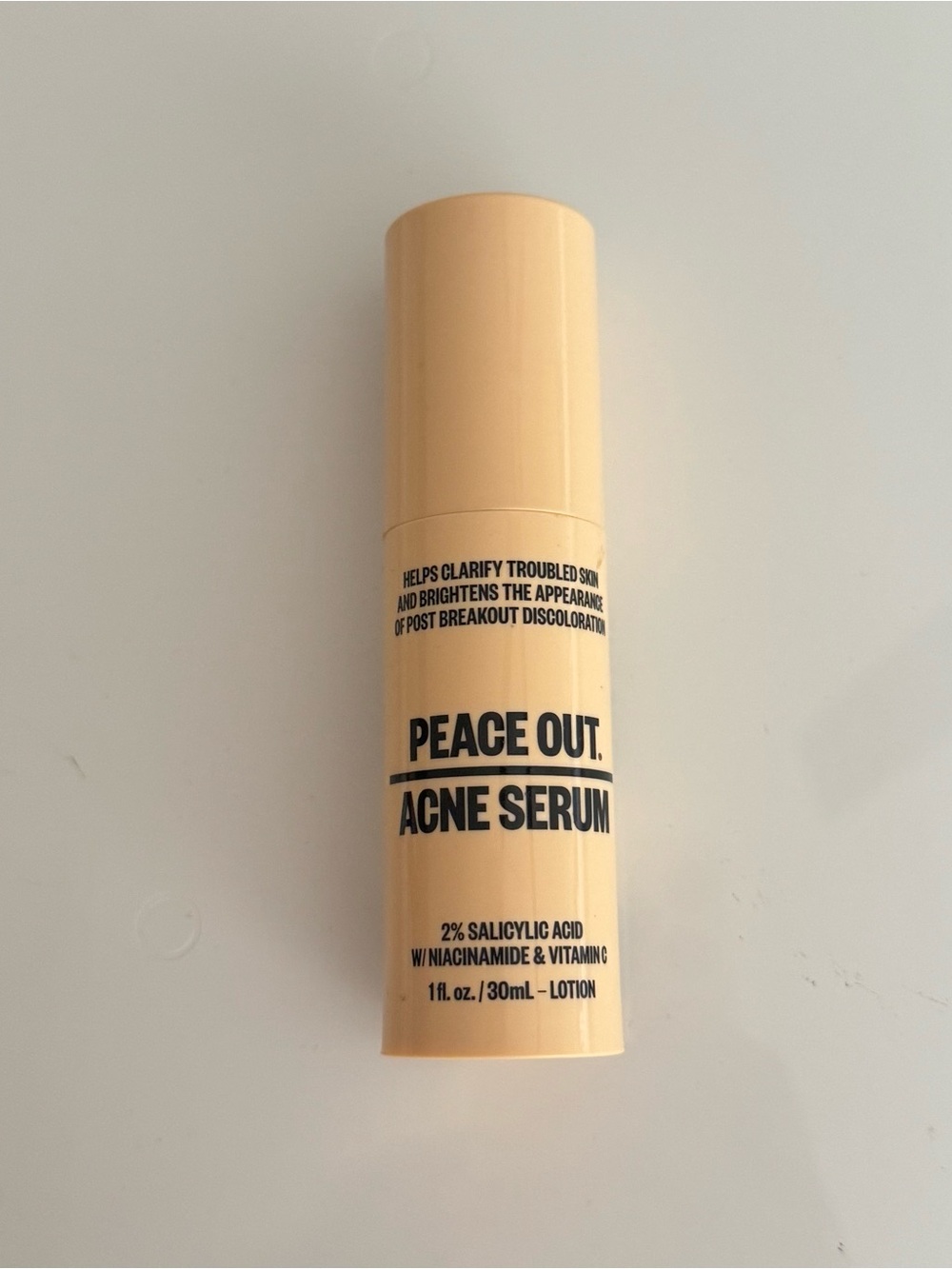 Peace Out Acne Serum, 2% Salicylic Acid NEW